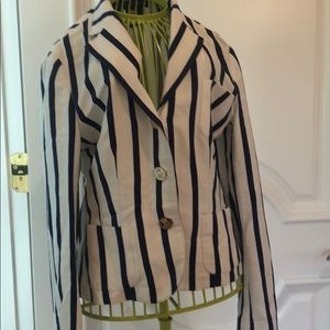 Striped blazer